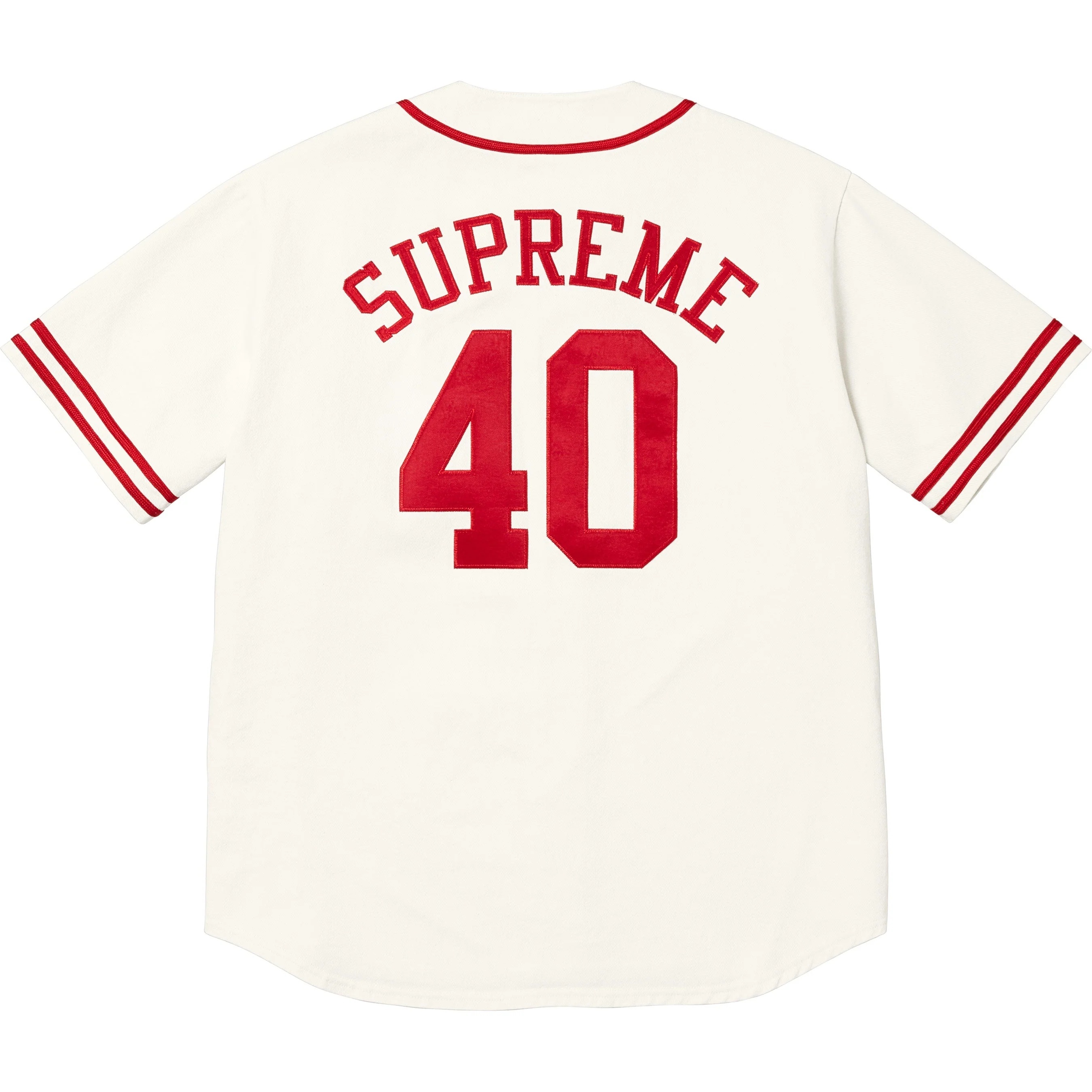 Supreme/40 Acres Twill Baseball Jersey view 11